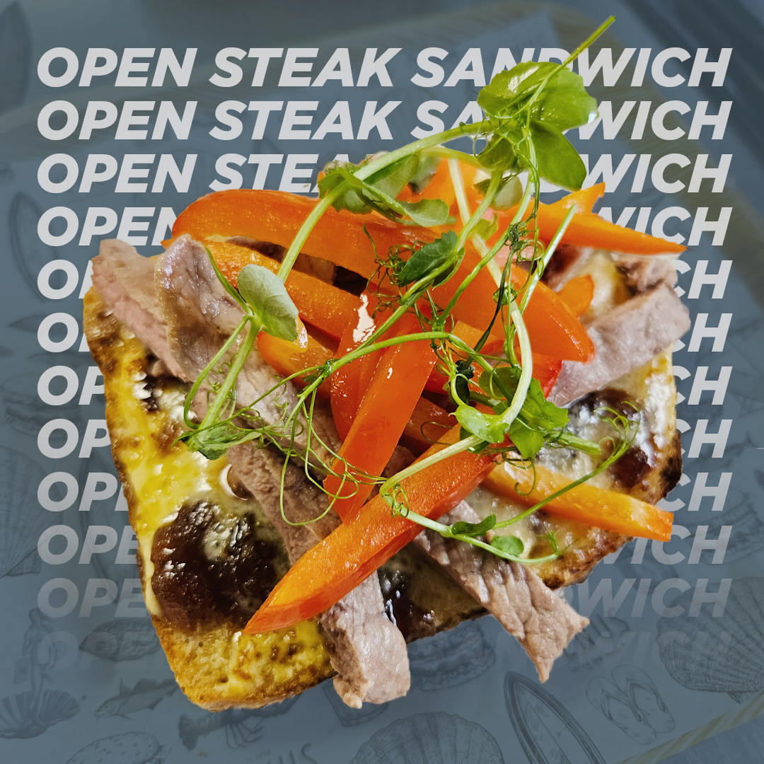 Devon Open Steak Sandwich
